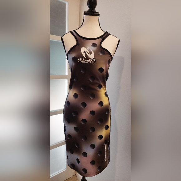 adidas Dresses & Skirts - Adidas Black and Gray Bodycon Mini Dress for Night Out